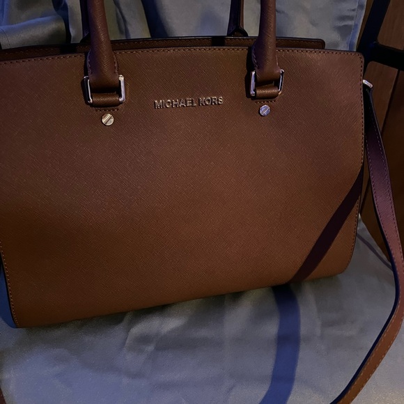 Michael Kors Brown Satchel Bag - Picture 6 of 10